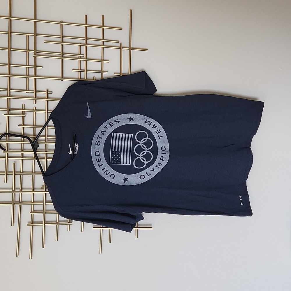 Men's the Nike Tee size medium blue Olympics t-shirt